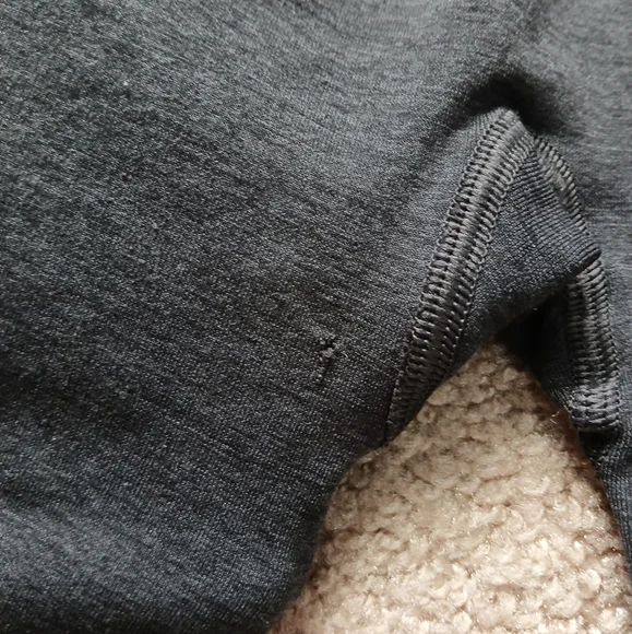 Alphalete High Rise Biker Shorts Dark Gray - Picture 6 of 6